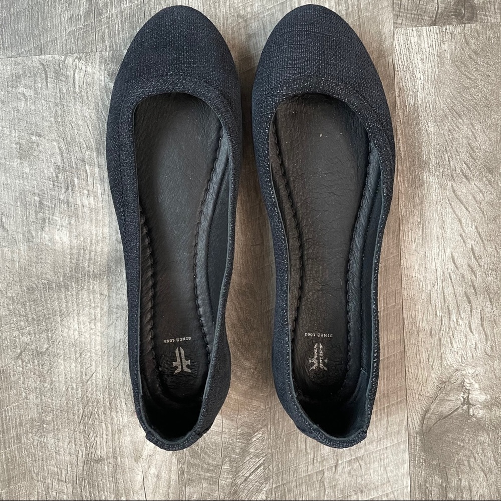 Frye Carson Denim Ballet Flats